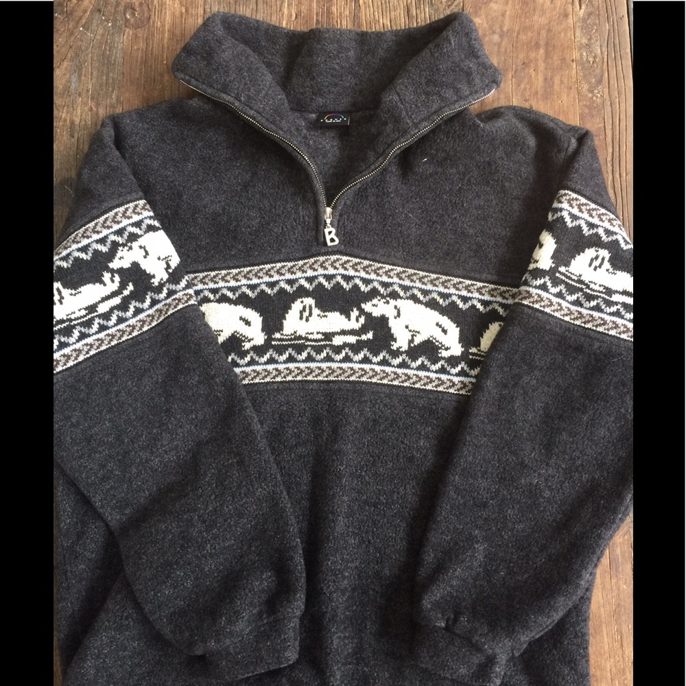 Bogner pullover ski sweater